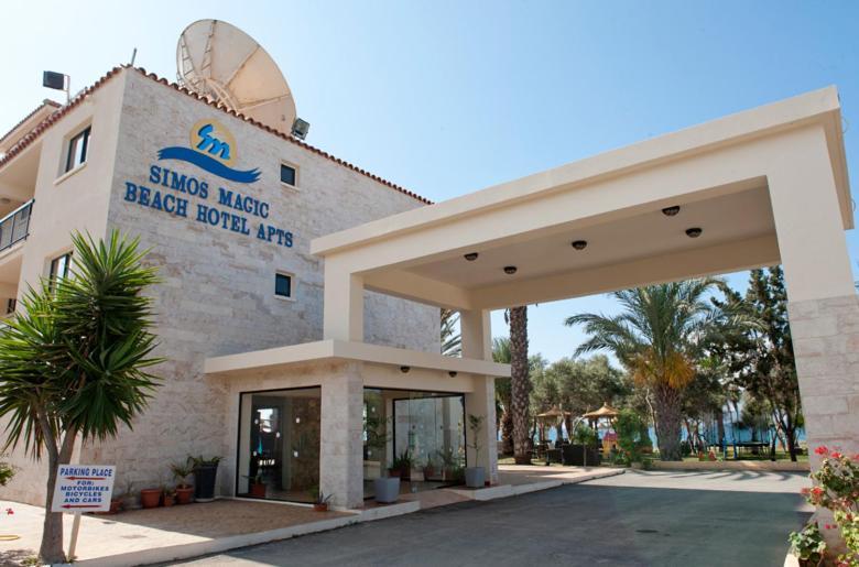Simos Magic Beach Hotel Apts Ajia Napa Zewnętrze zdjęcie
